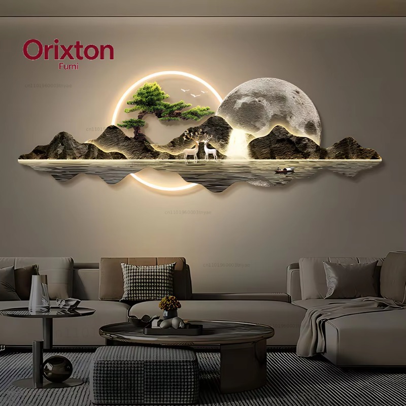 Home Decor Lighting Wholesale - 도매 가정용 LED 조명 벽 예술