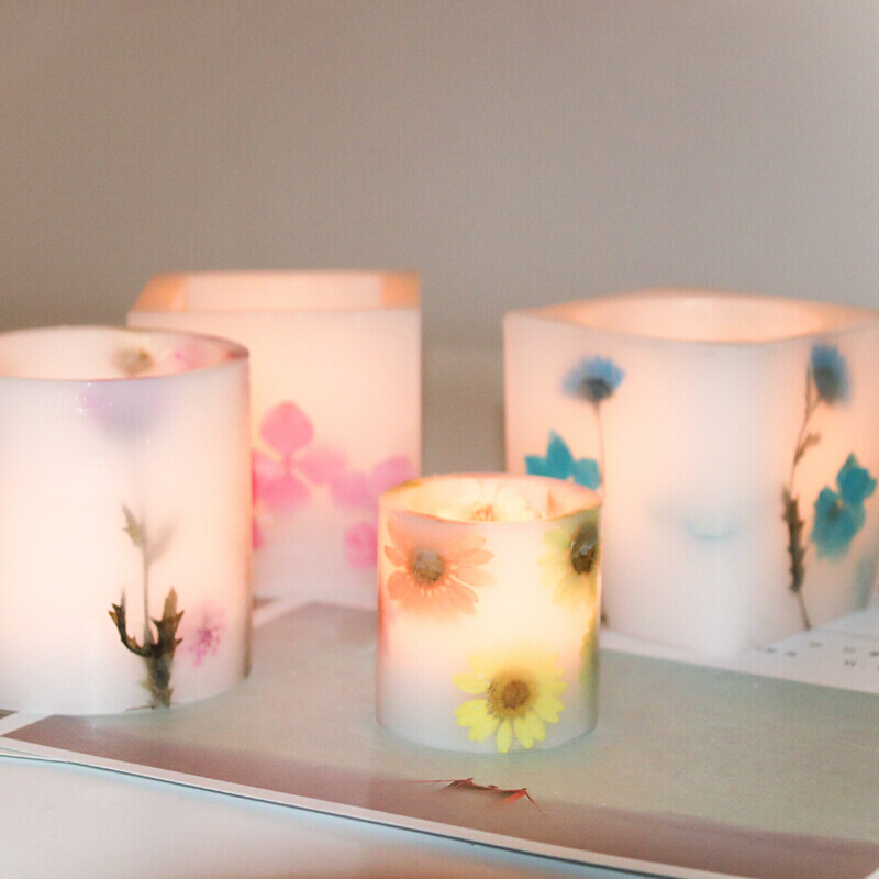 Candle Holder Set - 아크릴 몰드 중공 티라이트 거치대 양초