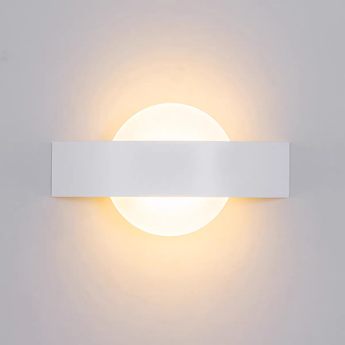 Geometric Lamp Shade - LED 아크릴 벽 조명 현대 미니멀리스트