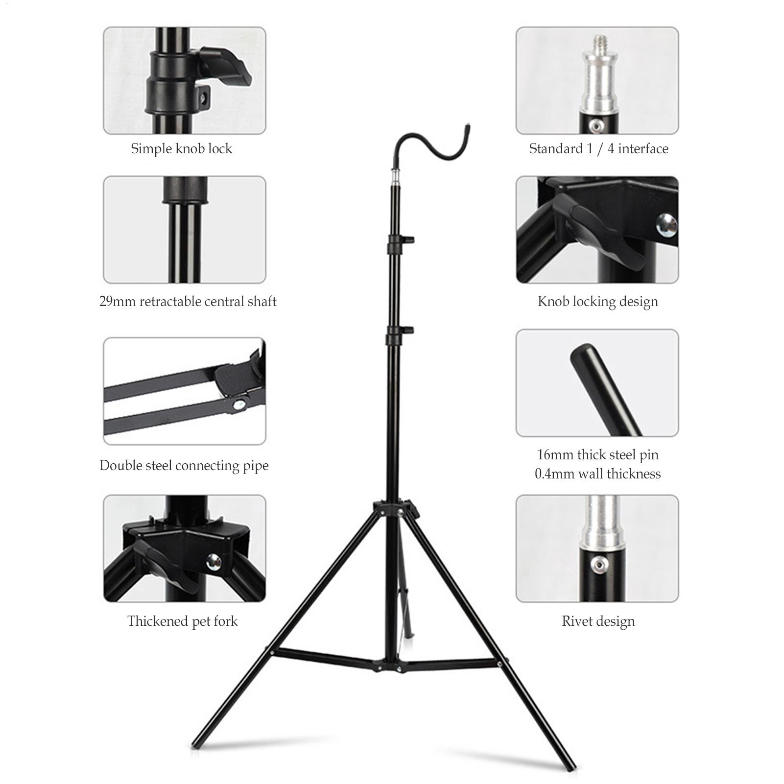 2m 캠핑라이트 스탠드 접이식 텔레스코핑 삼각대 조절  - Floor Lamp Tripod 리뷰 및 가격