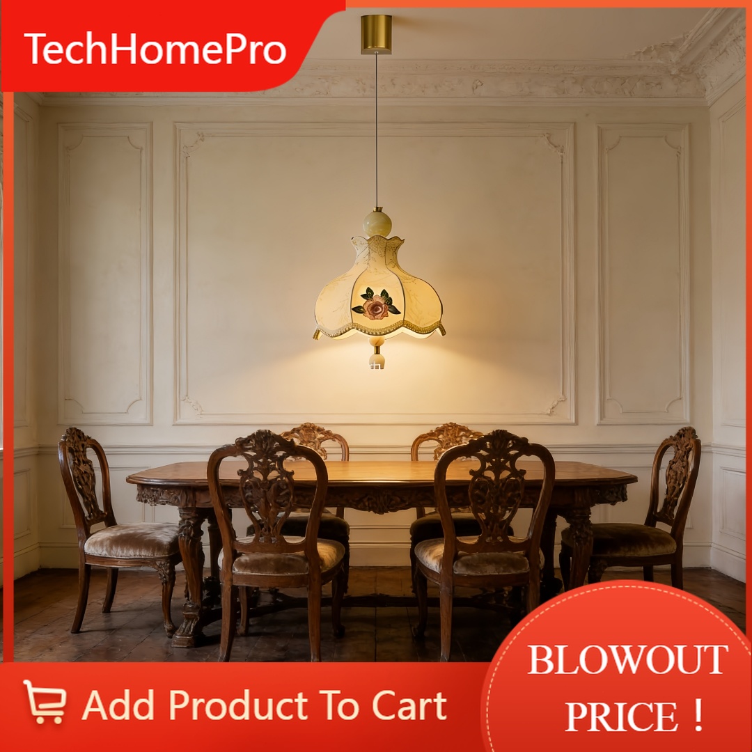 TechHPElegant 로즈 샹들리에 로맨틱 프랑스  - Decor Timeless Lighting 리뷰 및 가격