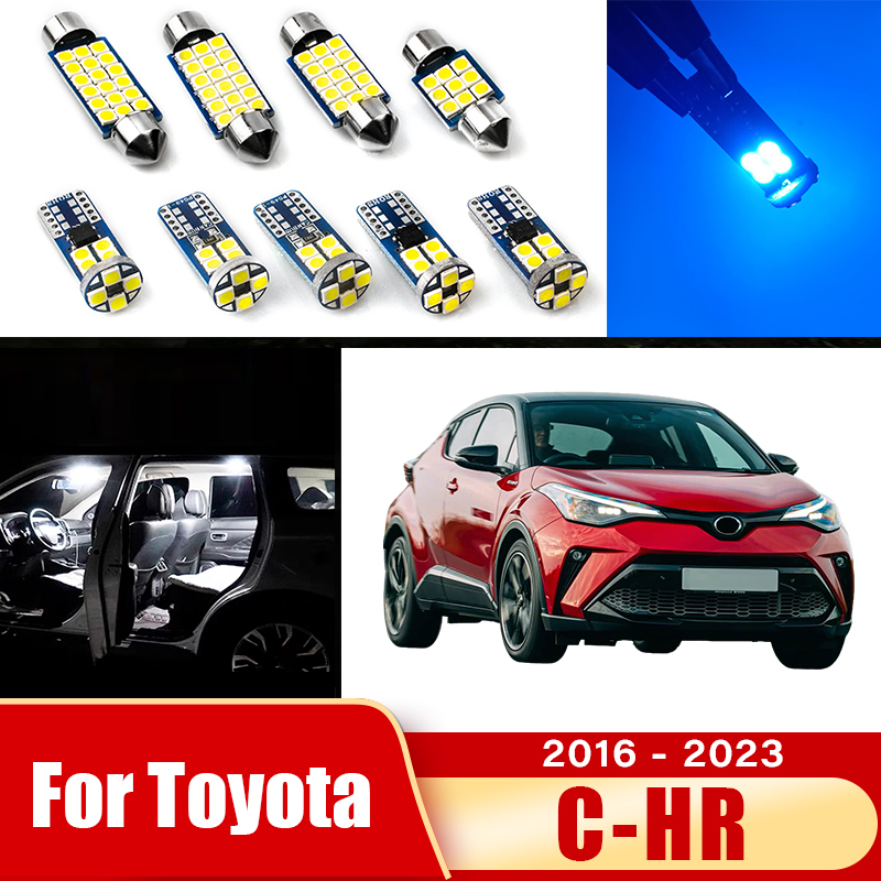 11pcs 자동차 LED 전구 도요타 C-HR CHR  - Lighting Decor Inc 리뷰 및 가격