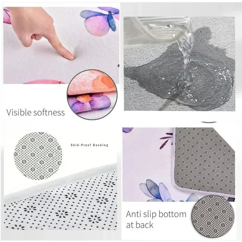 현대 가벼운 럭셔리 카펫 북유럽 침실 카펫 대형 지역  - Home Decor Lighting Wholesale 리뷰 및 가격