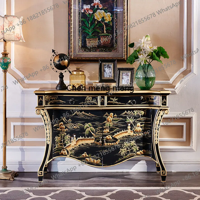 할인된 미국산 원목 현관 캐비닛 수작업 페인팅 거실 라 - Decor Lighting Discount 리뷰 및 가격
