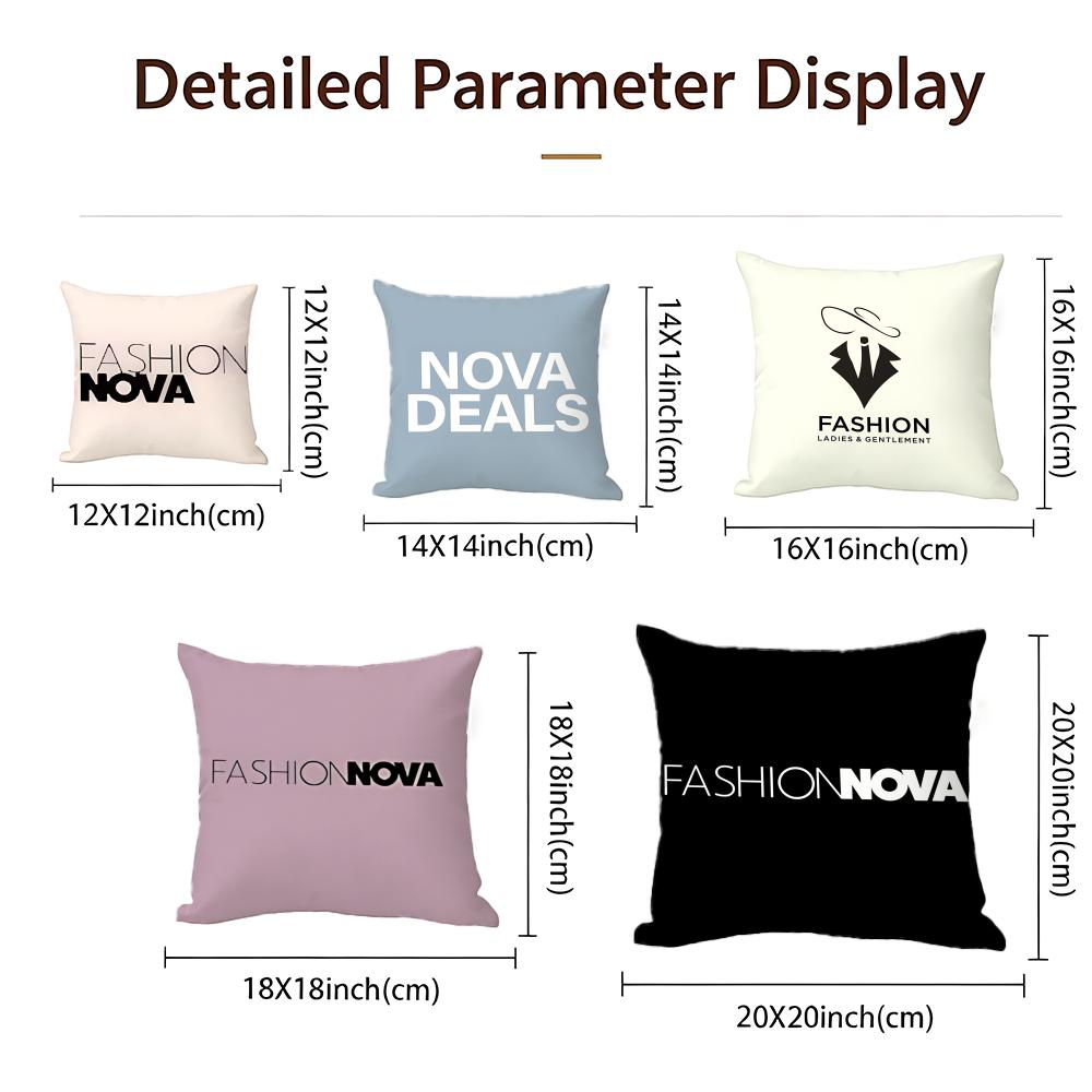 브랜드 FFashion Nova 쿠션 커버 쿠션 커버  - Nova Decor & Lighting Julestjerne 리뷰 및 가격