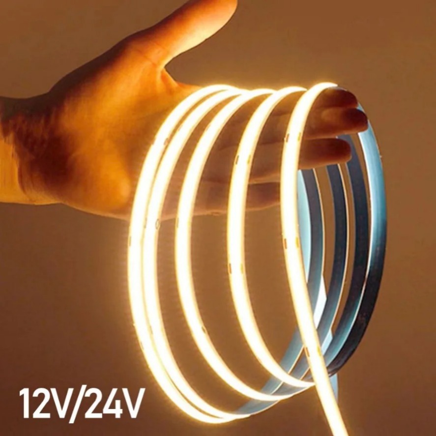 밝기 조절 LED COB 스트립, 침실 장식용 FOB  - Lighting Decor And More 리뷰 및 가격