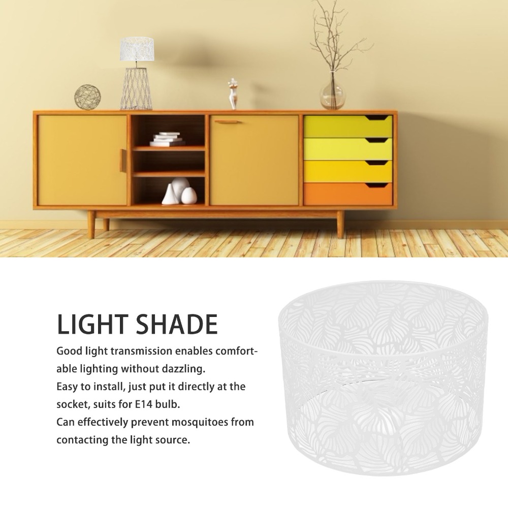 현대적인 철제 램프갓 기하학적 패턴 중간 크기 샹들리에 - Geometric Lamp Shade 리뷰 및 가격