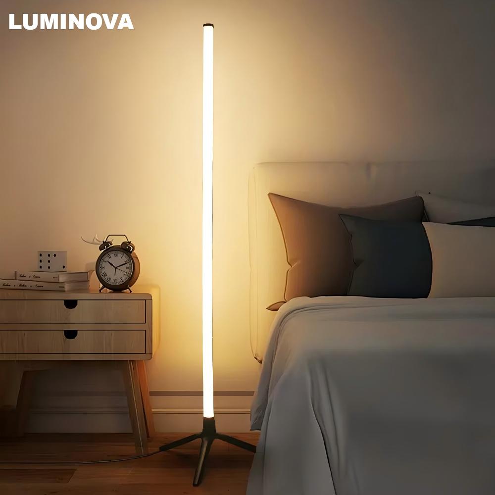앱 제어 스마트 코너 플로어 램프 거실용 스탠딩 라이트 - Floor Lamp Tripod 리뷰 및 가격