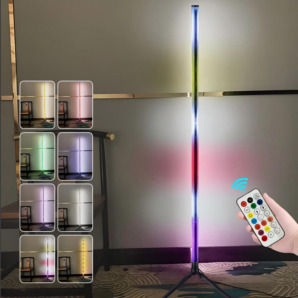 앱 제어 스마트 코너 플로어 램프 거실용 스탠딩 라이트 - Floor Lamp Tripod 리뷰 및 가격