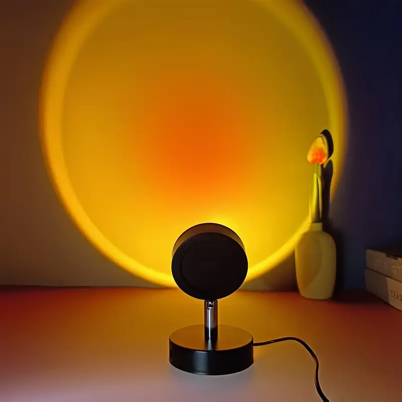 일몰 분위기 조명, 야간 조명, 침실등, 사진 촬영용  - Sunset Lamp Projection 리뷰 및 가격