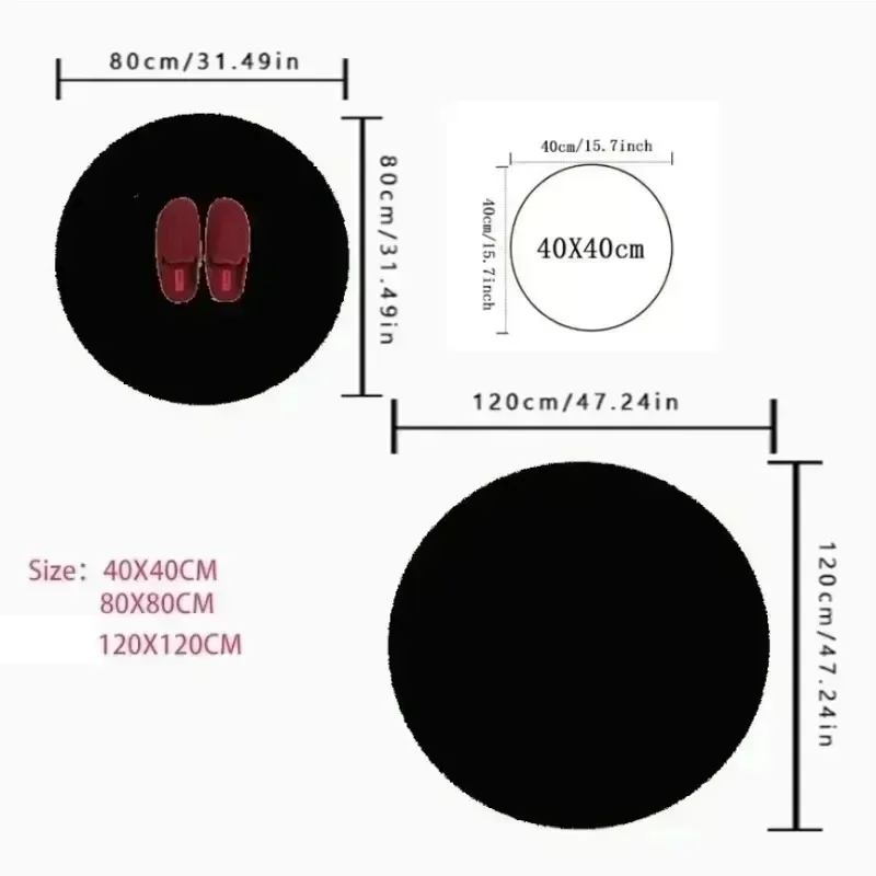 라이트 럭셔리 금장 유럽풍 원형 러그 카펫 바닥 매트  - Home Decor Lighting Wholesale 리뷰 및 가격