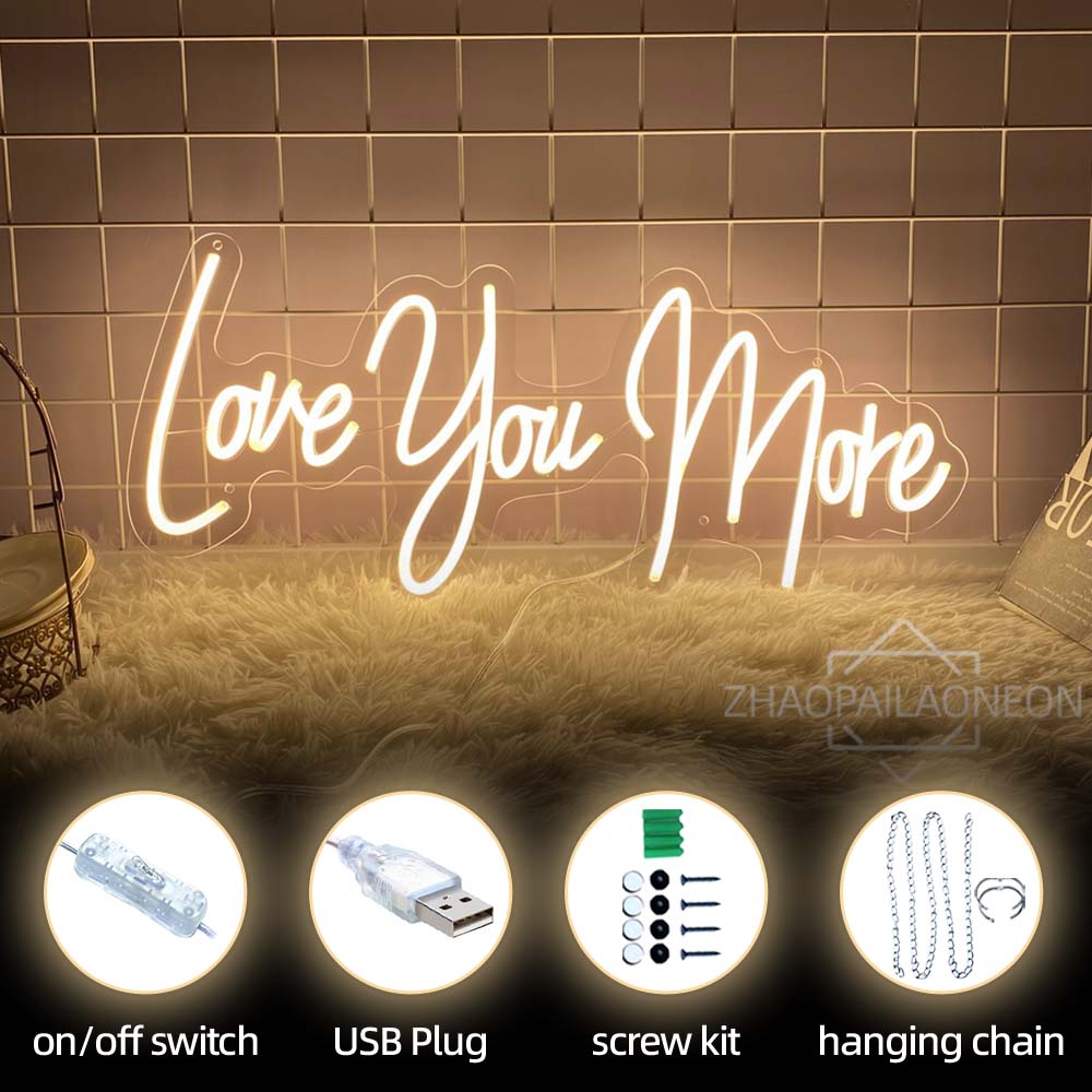 웨딩 네온 사인 Led 조명, 더 많은 네온 사인, 웨 - Lighting Decor And More 리뷰 및 가격