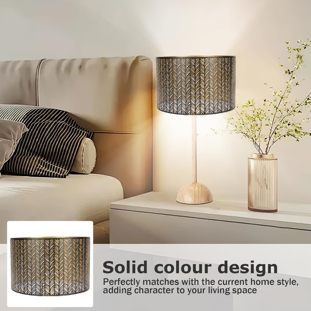 현대적인 철제 램프갓 기하학적 패턴 중간 크기 램프 커 - Geometric Lamp Shade 리뷰 및 가격