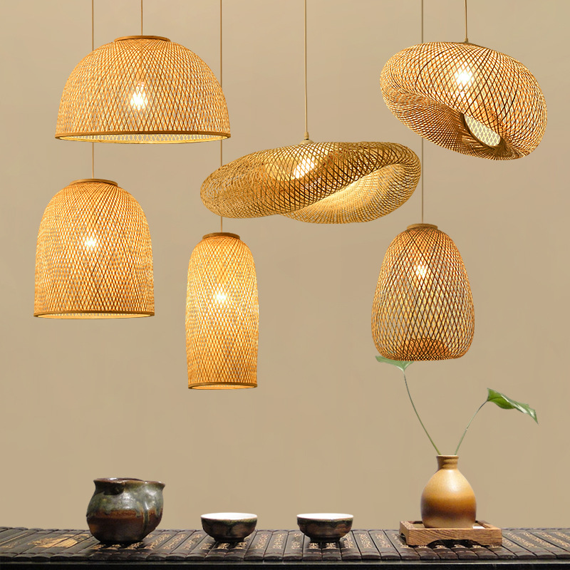 신제품 도착 공장 도매 라탄 대나무 램프 디자이너 아트 - Home Decor Lighting Wholesale 리뷰 및 가격