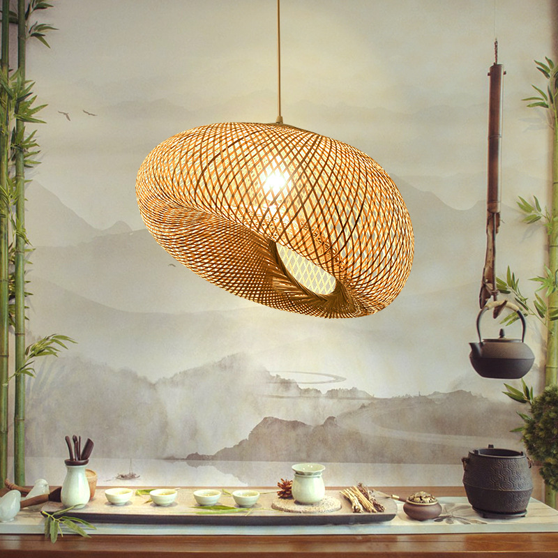 신제품 도착 공장 도매 라탄 대나무 램프 디자이너 아트 - Home Decor Lighting Wholesale 리뷰 및 가격