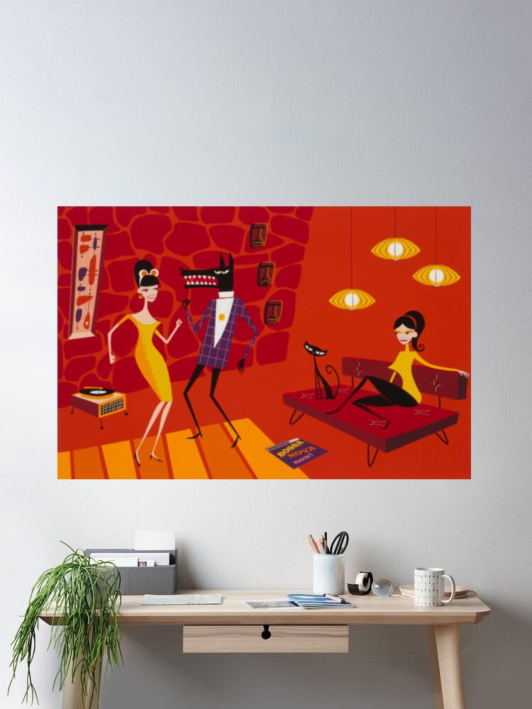 조쉬 아글 보사 노바 지금 사진 캔버스 포스터, 홈 데 - Nova Decor & Lighting Julestjerne 리뷰 및 가격