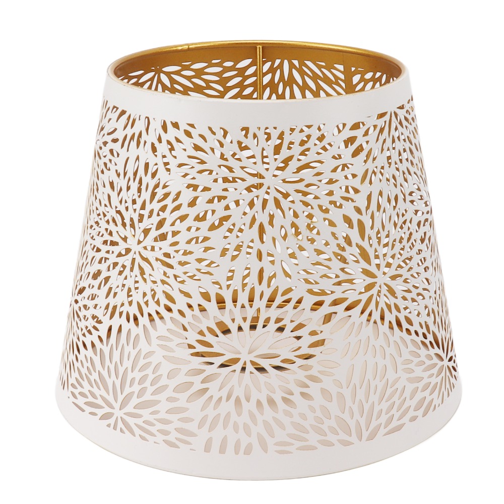 현대적인 철제 램프갓 기하학적 패턴 중간 크기 샹들리에 - Geometric Lamp Shade 리뷰 및 가격